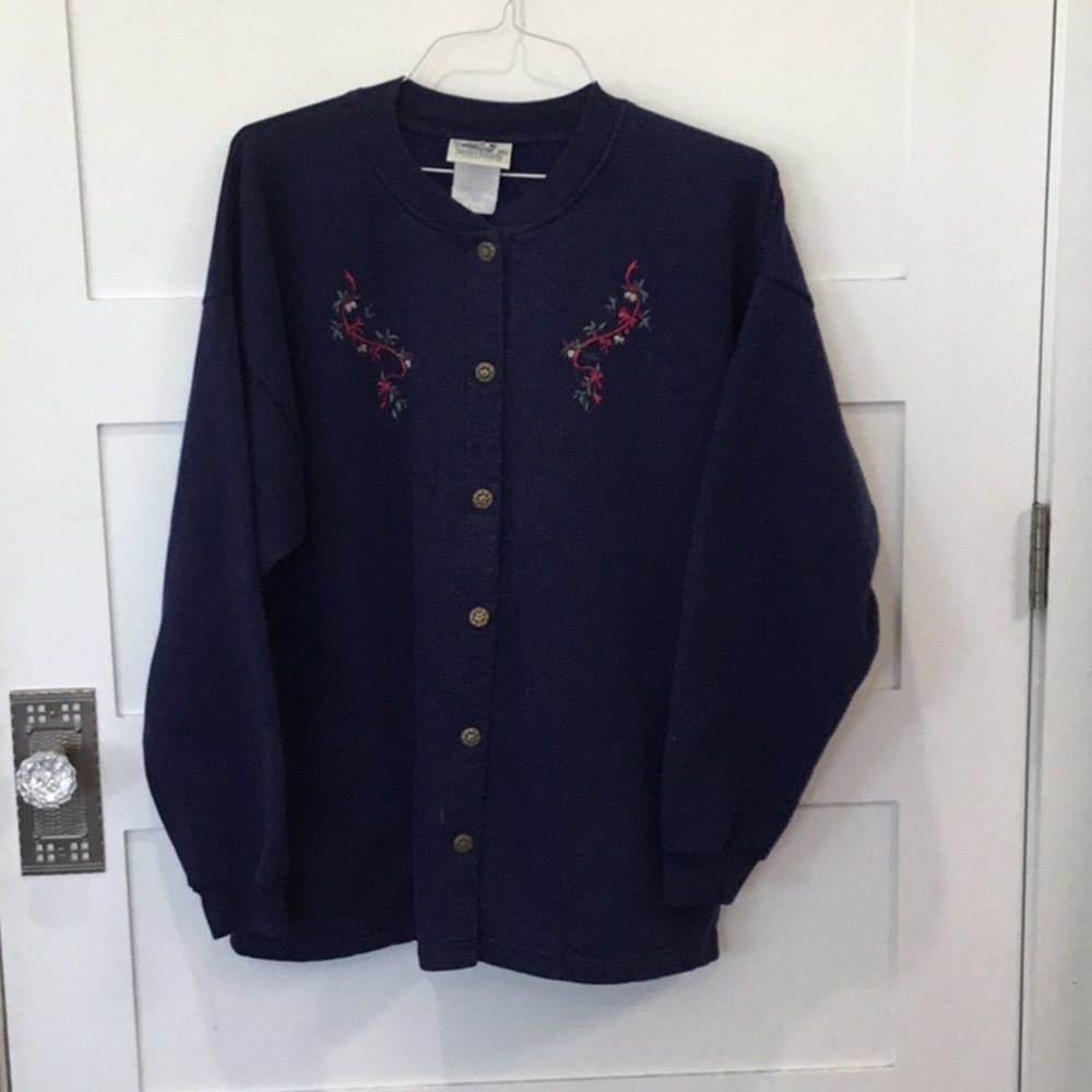 Vtg sweatshirt jacket